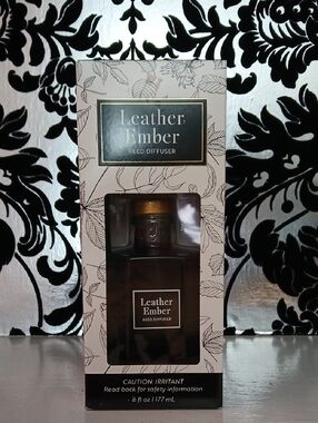 Leather Ember Reed Diffuser
